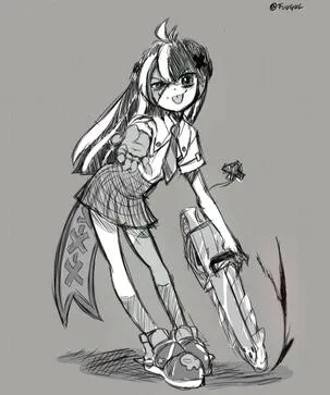 Sketch commission example
